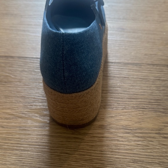 Larroude Blue Wedges - Picture 4 of 5